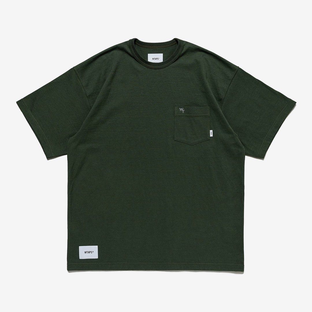 WTAPS SAC 01 / SS / CTPL. LEAGUE Olive Drab 02, 女裝, 上衣, T