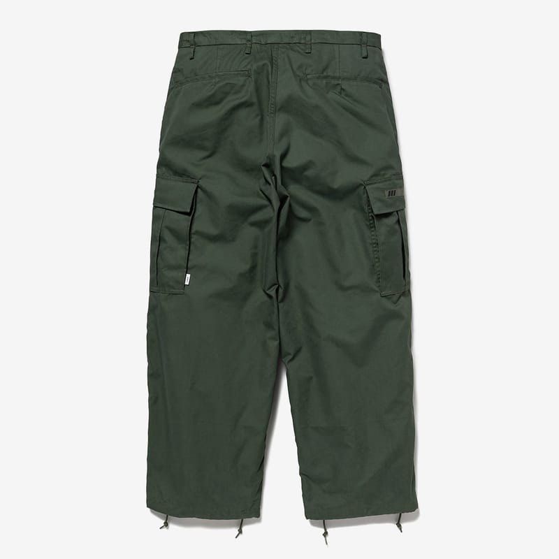 WTAPS SS23 MILT0001 / TROUSERS / NYCO. OXFORD OLIVE 02, 男裝, 褲