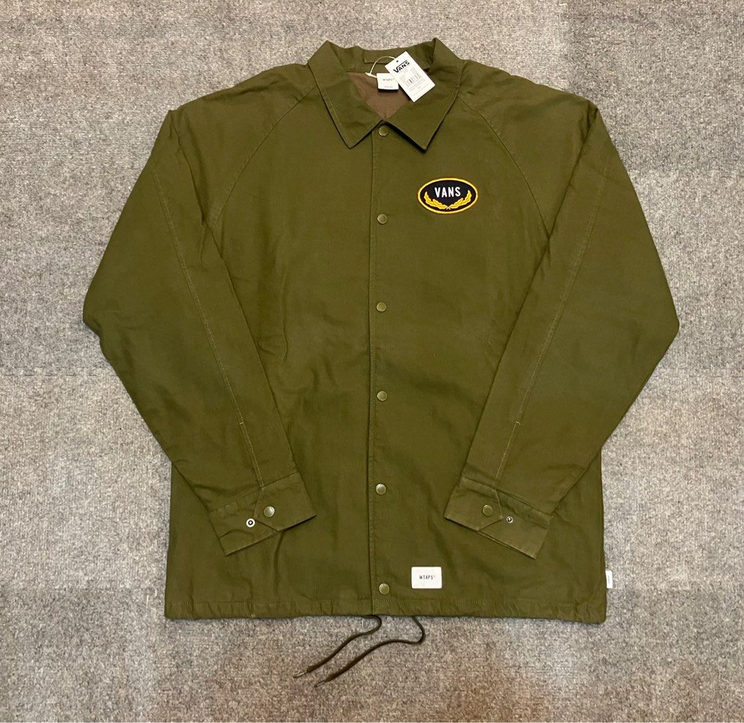 WTAPS x Vault by Vans Torrey Coaches Jacket OD Classic Work Coach