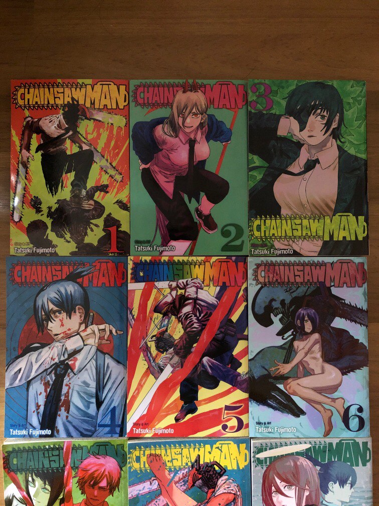 Chainsaw Man Vol. 6-11 Collection 6 Book by Tatsuki Fujimoto