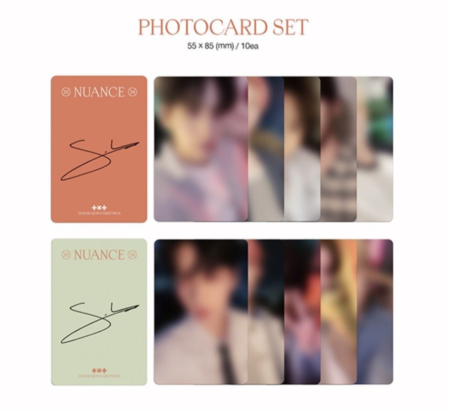 wts txt seasons greetings 2024 pc set, Hobbies & Toys, Memorabilia & Collectibles, KWave on