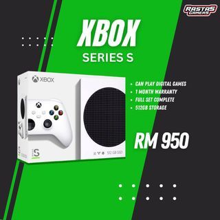 Xbox Series S with 1 month warranty
