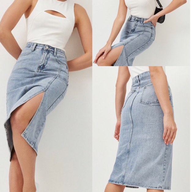 Jeansrok zara store