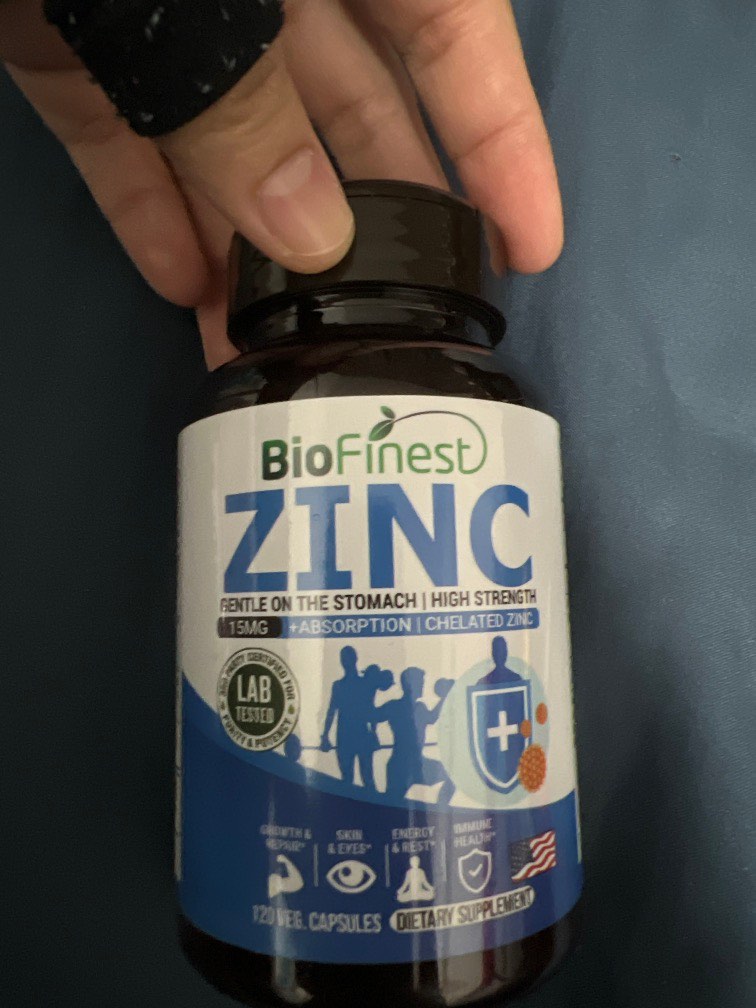 Zinc (Biofinest), Health & Nutrition, Health Supplements, Vitamins