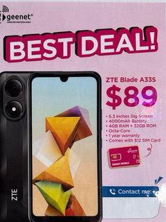 ZTE BLADE A33S