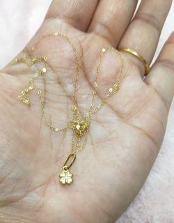 18K Japan Gold necklace