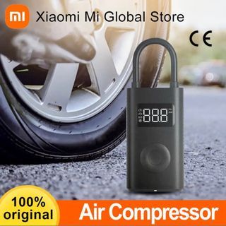 Xiaomi Mini Portable Air Pump Inflatable 2 Mijia Electric Air Compressor  150PSI Type-C LED Multitool Inflator for Car Bike