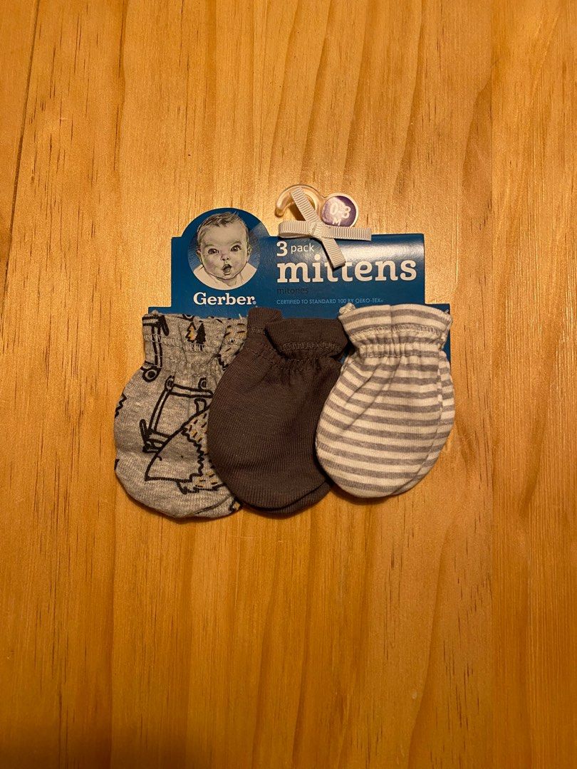Gerber 3 hot sale pack mittens