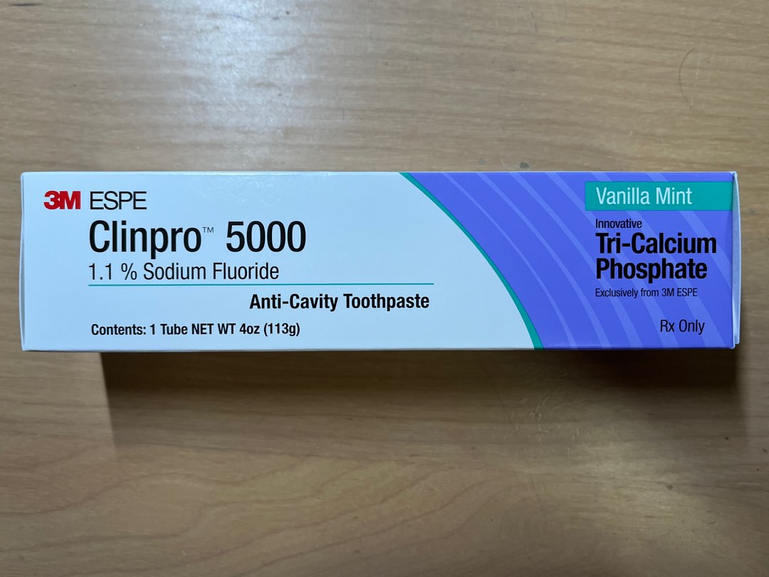 3M Clinpro 5000 Sodium Fluoride AntiCavity Toothpaste 氟化防蛀牙膏, 美容＆個人護理
