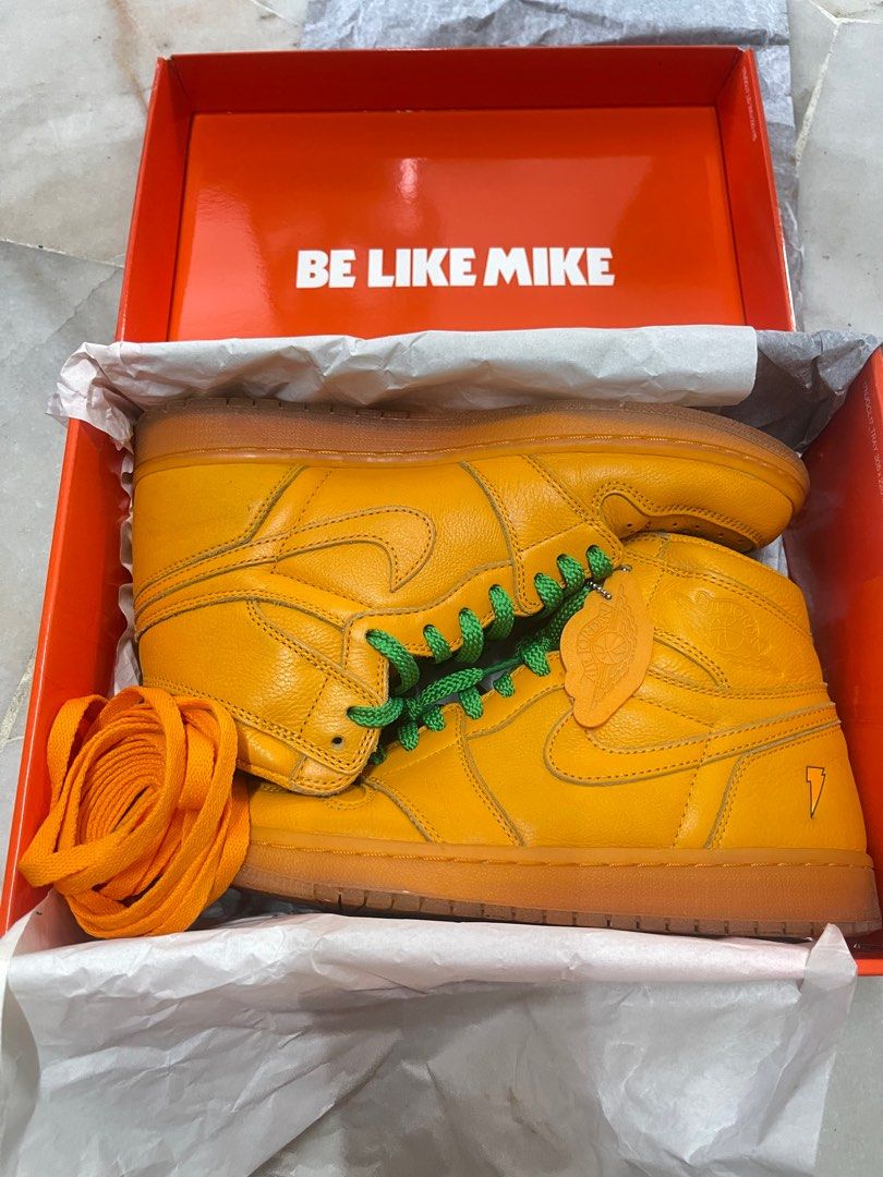 Jordan 1 deals orange gatorade