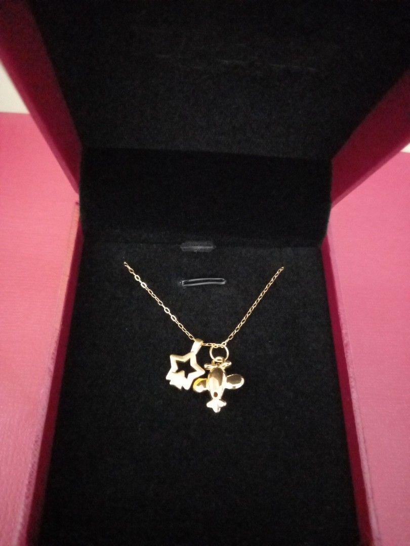 Pure gold pendant store