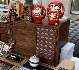 日本🇯🇵實木小櫃（老件）
