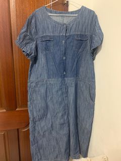 二手輕簿牛仔洋裝