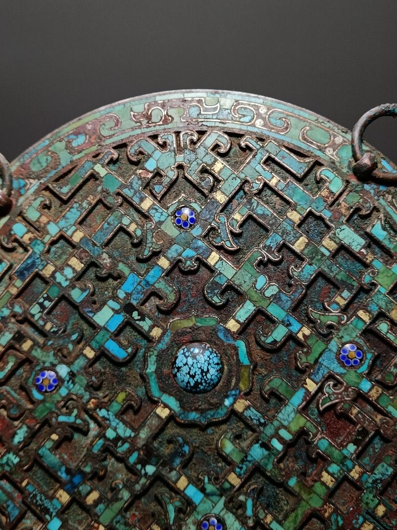 贅沢屋の 銅製 ▽鴻▽ 塗金 中国古美術 中国古玩 古賞物 置物 馬上有錢