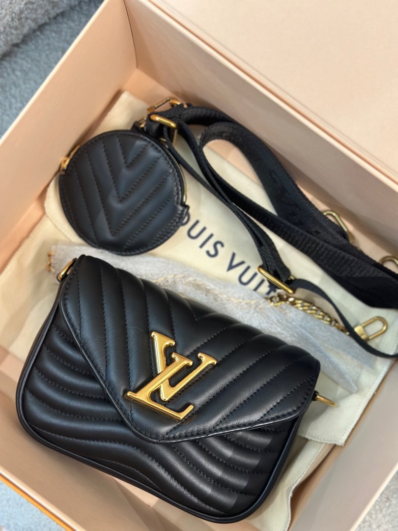 is negotiable Loius Vuitton New Wave Multi Pochette Luxury