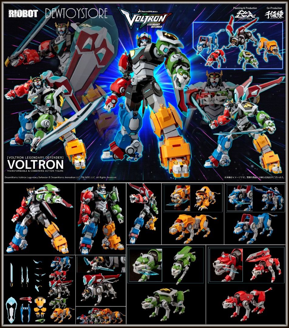 Metal defender voltron deals