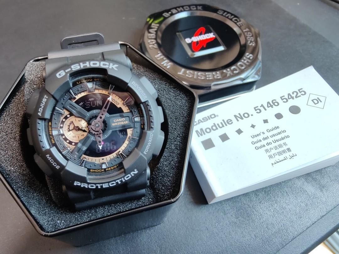 SG LOCAL STOCK 2322 Original G Shock 5146 5425 Rose Gold Black