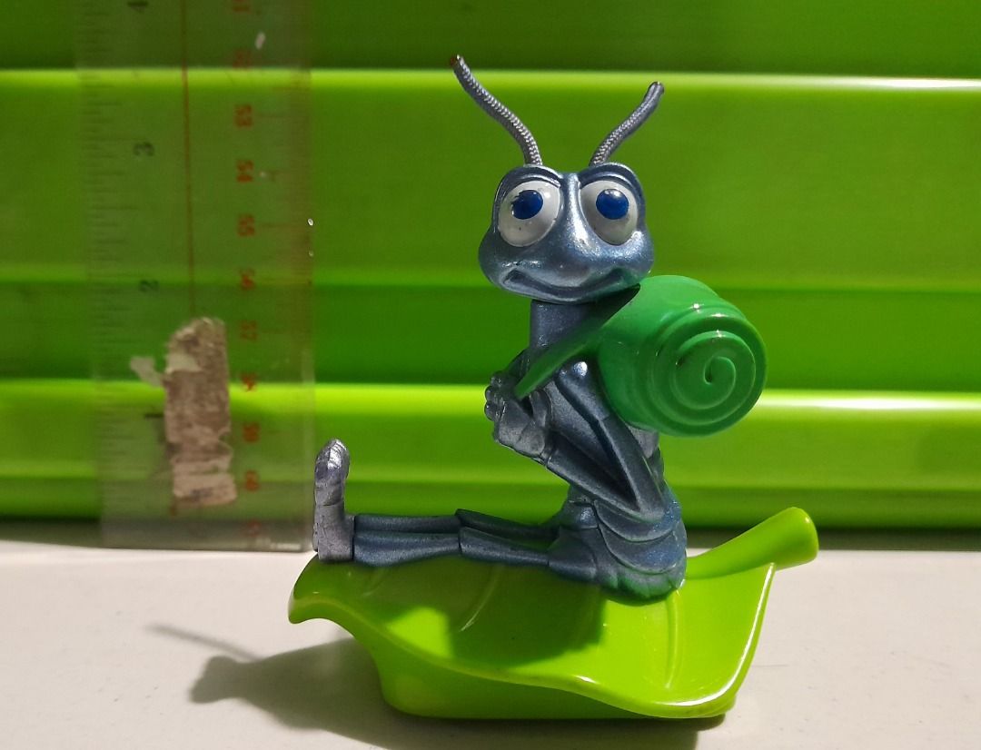 A Bug's Life (McDonald's, 1998) set of 4 figures - Flik, Hopper ...