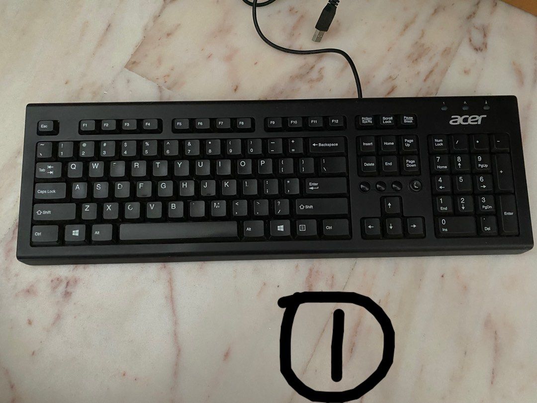 Acer Key board, Computers & Tech, Parts & Accessories, Computer ...