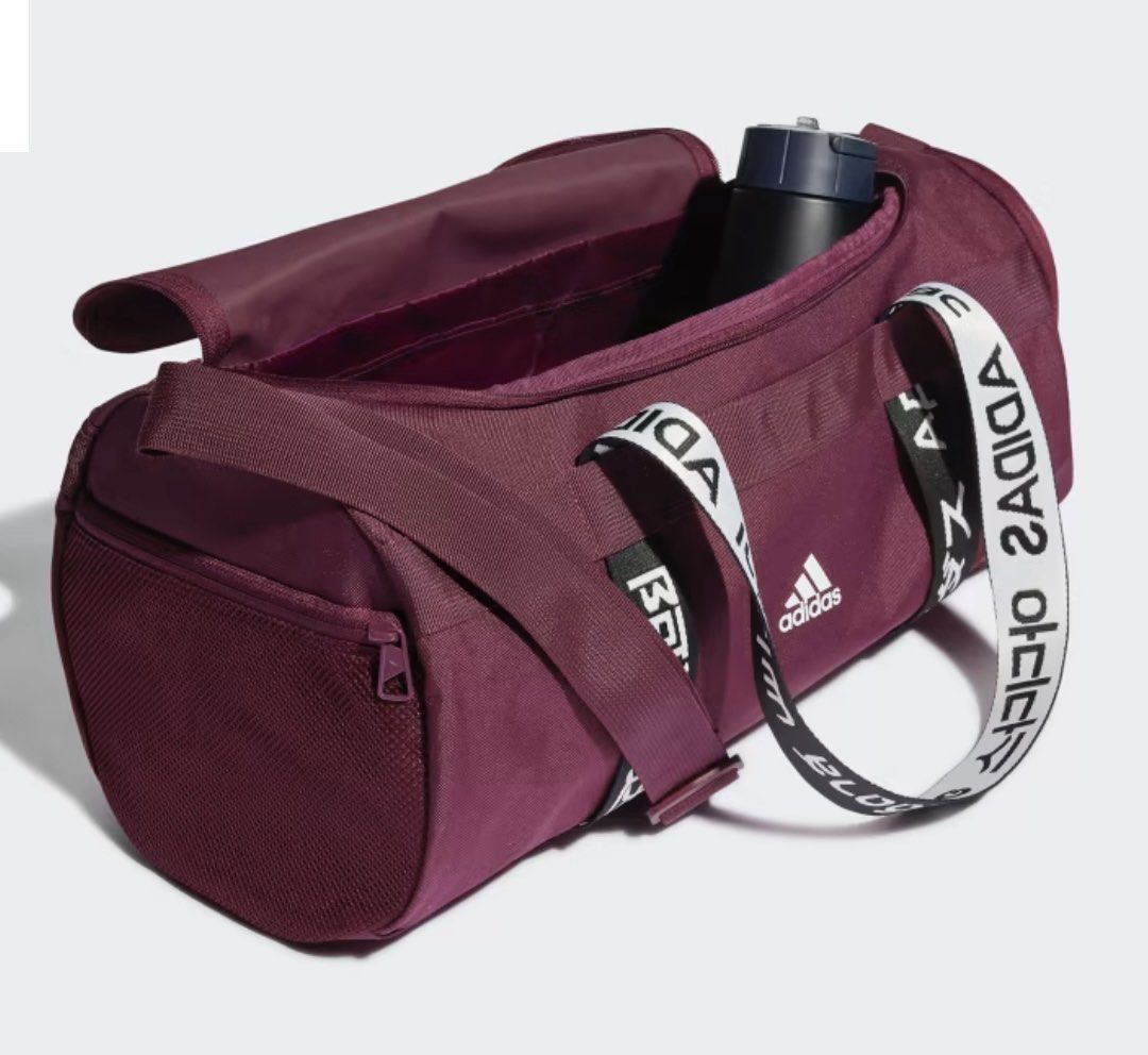 Adidas maroon clearance duffle bag