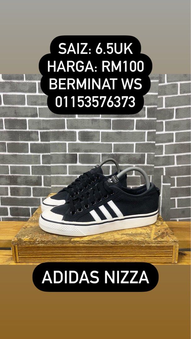 Adidas Nizza Men s Fashion Footwear Sneakers on Carousell
