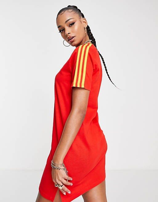 Adidas originals hotsell stripes dress