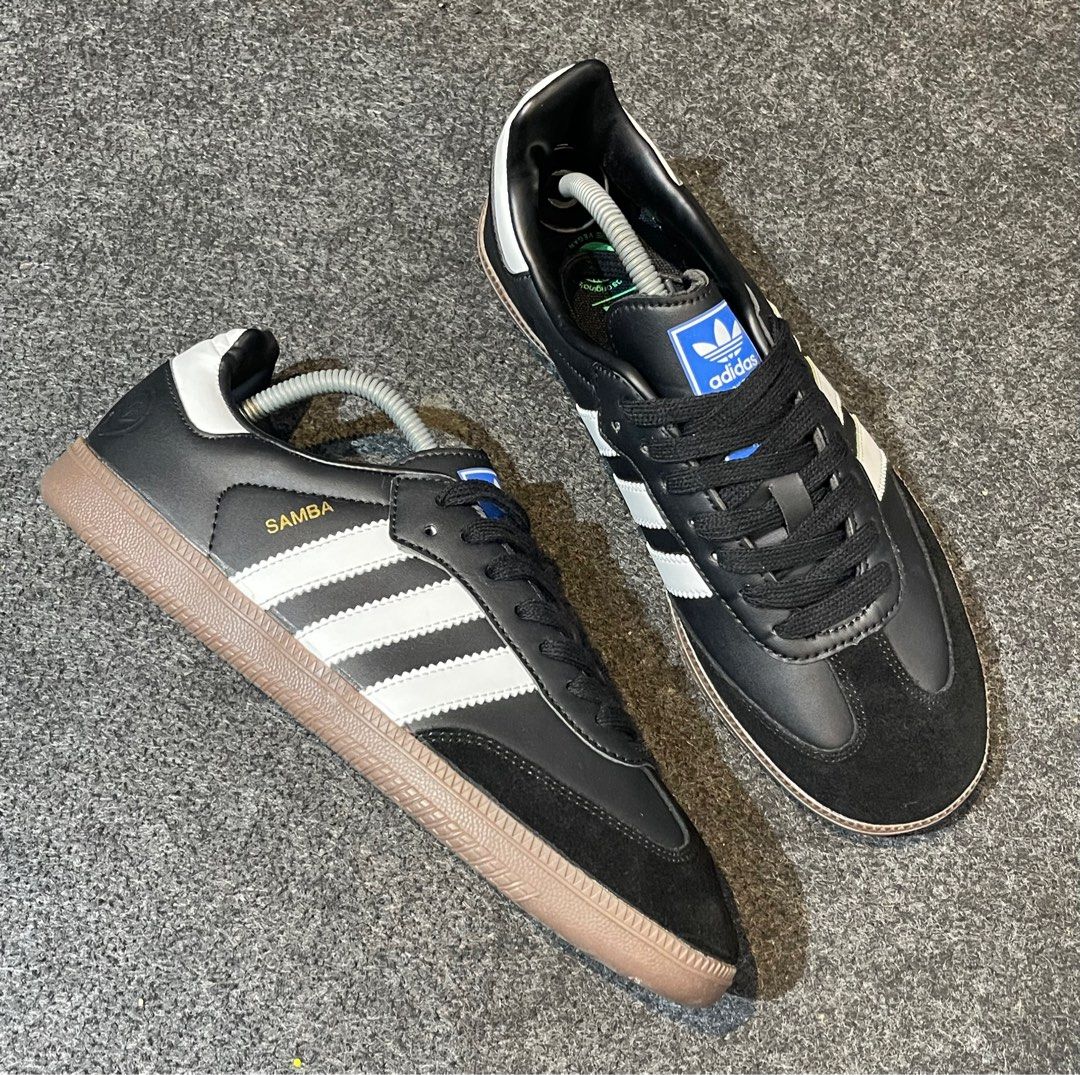 Adidas samba hitam hotsell