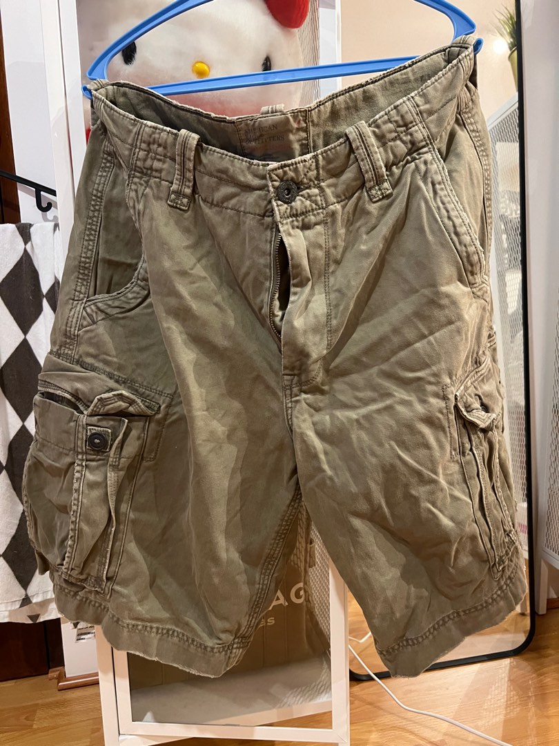 American eagle outfitters men's khaki shorts sales