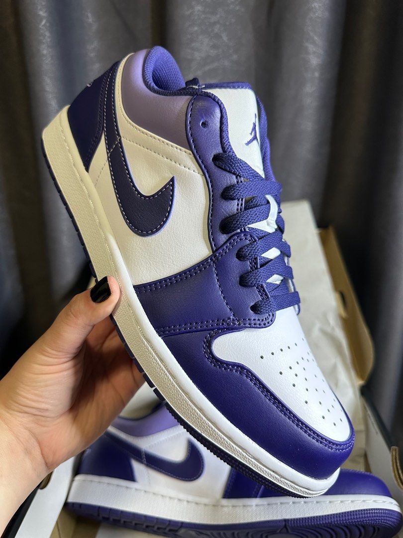 Purple sale jordans mens
