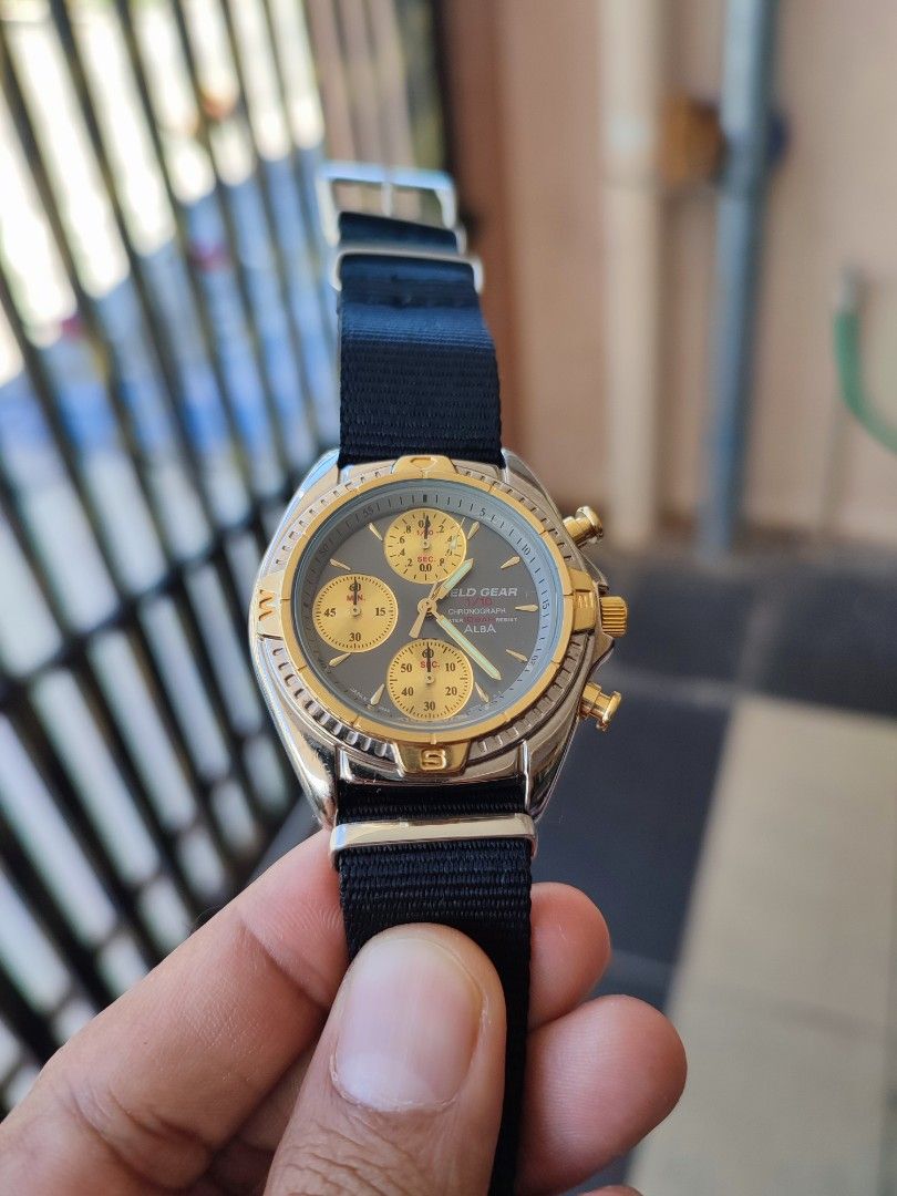 Alba Field Gear Chronograph, Men's Fashion, Watches & Accessories