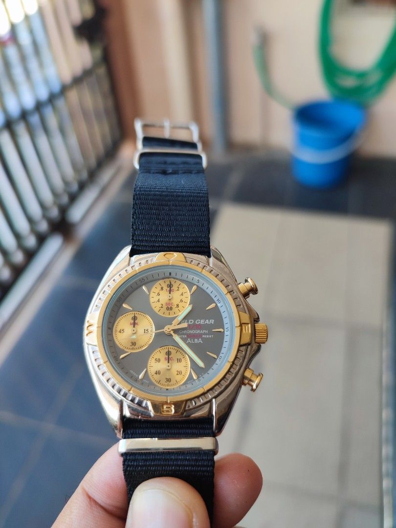 Alba Field Gear Chronograph, Men's Fashion, Watches & Accessories