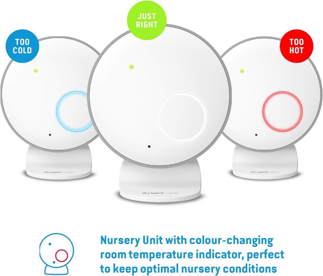 Angelcare ac117 baby breathing monitor best sale with audio and wireless sensor pad
