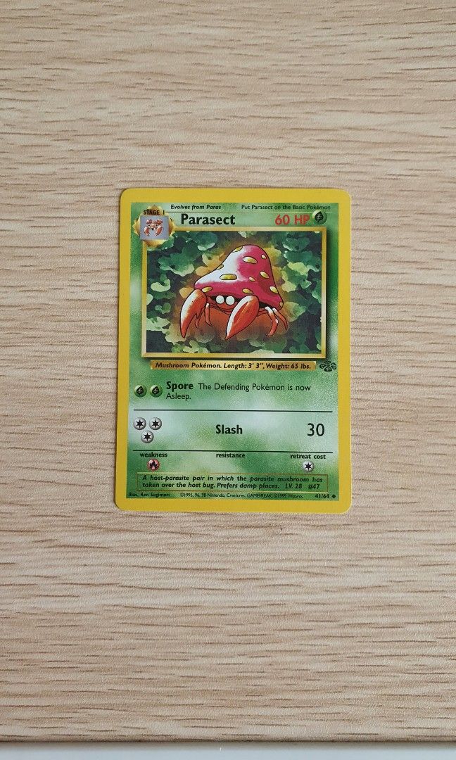 first edition paras pokemon card Pokémon Card Game Paras main image 1