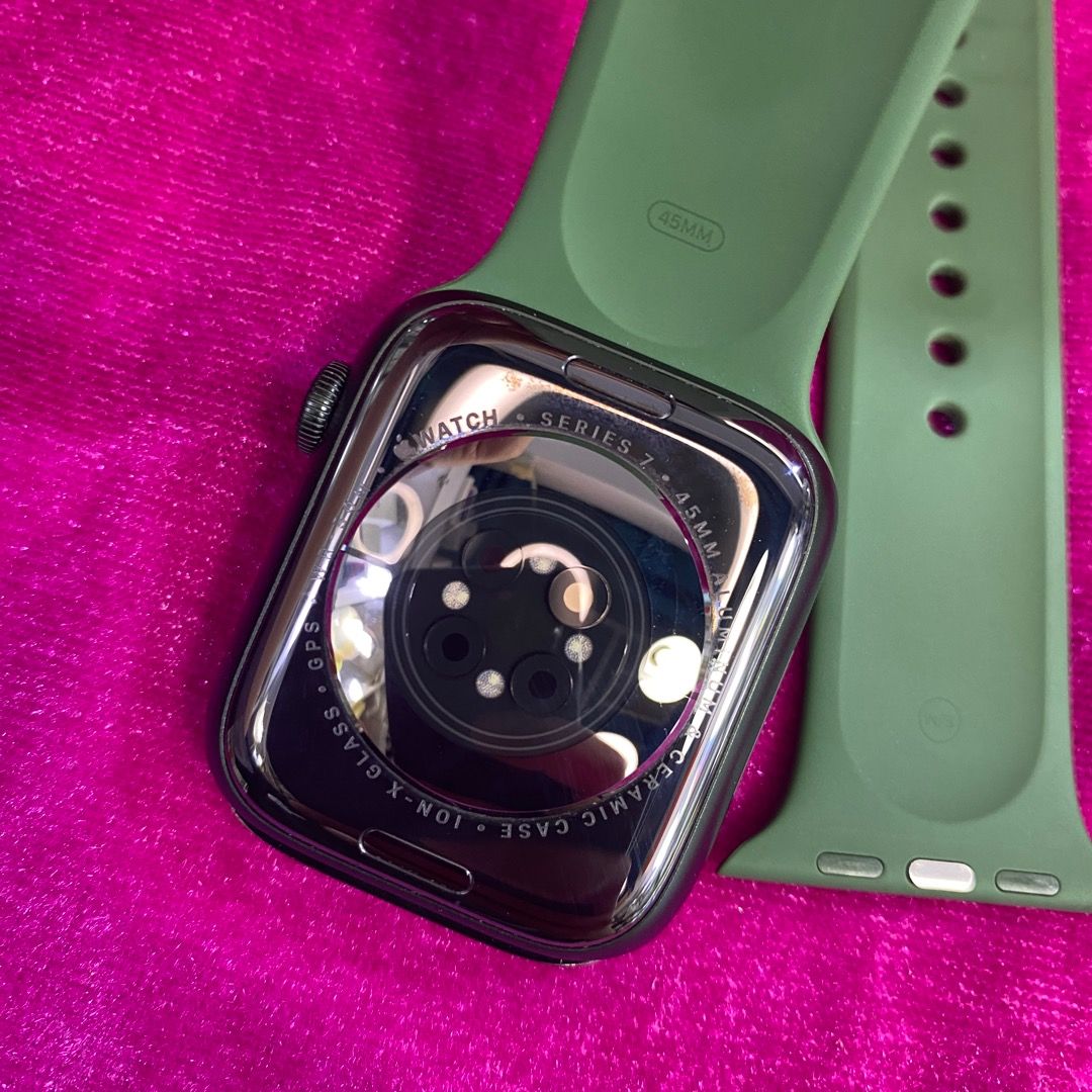 Apple Watch Series 7 45mm GPS Green , HK Version , With Cable