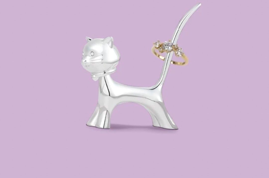 Cat discount ring stand
