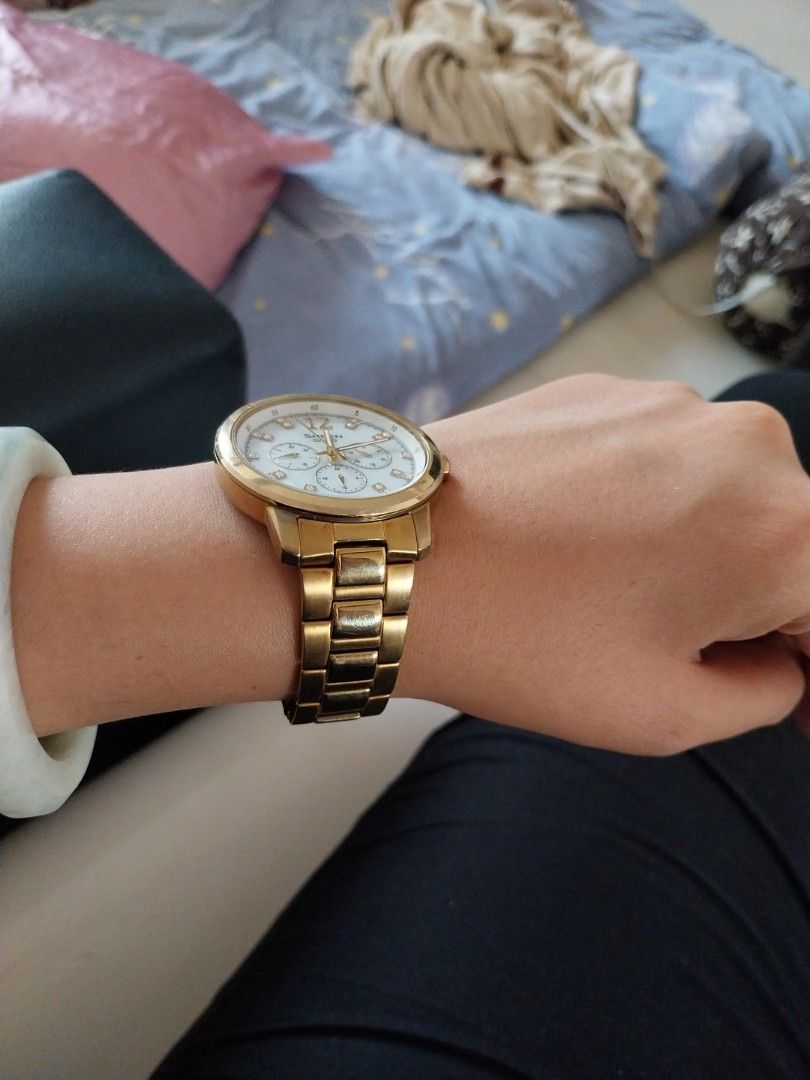 Casio gold discount wrist watch