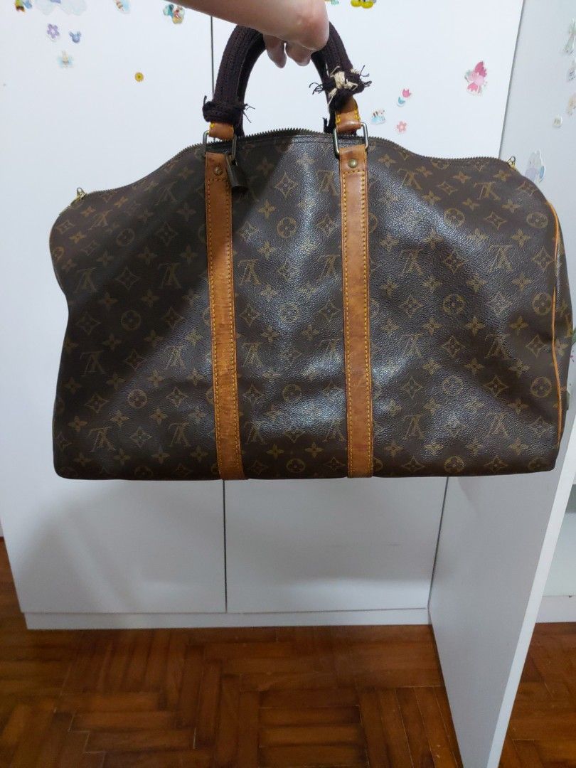 louis vuitton vintage keepall 50 duffle bag, Men's Fashion, Bags,  Briefcases on Carousell