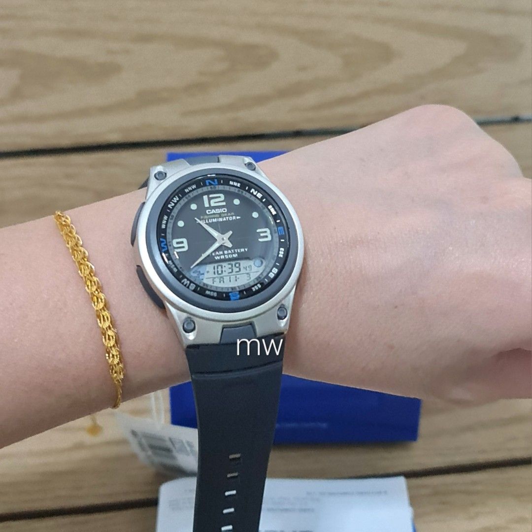 AW 82 1AV AW82 CASIO FISHING GEAR MENS CHRONOGRAPH WATCH