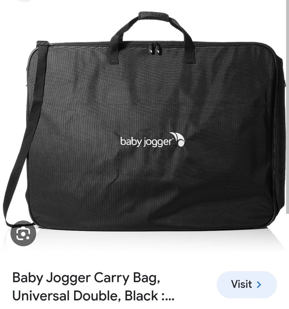 Baby jogger city mini double sales travel bag