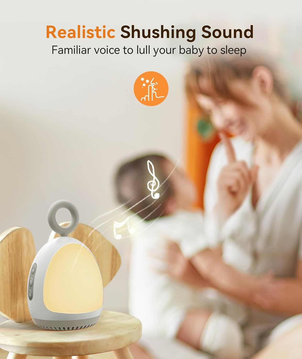 Shushing online sound machine