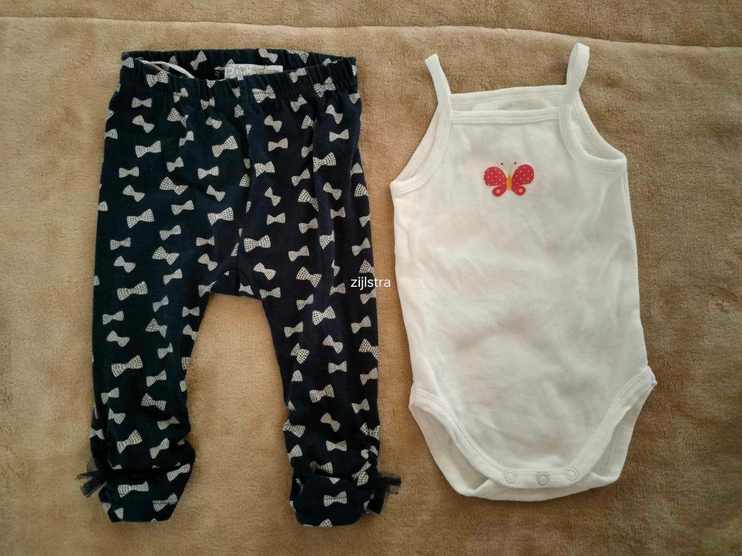 BABY TIGHTS AND SLEEVELESS ONESIE, Babies & Kids, Babies & Kids Fashion
