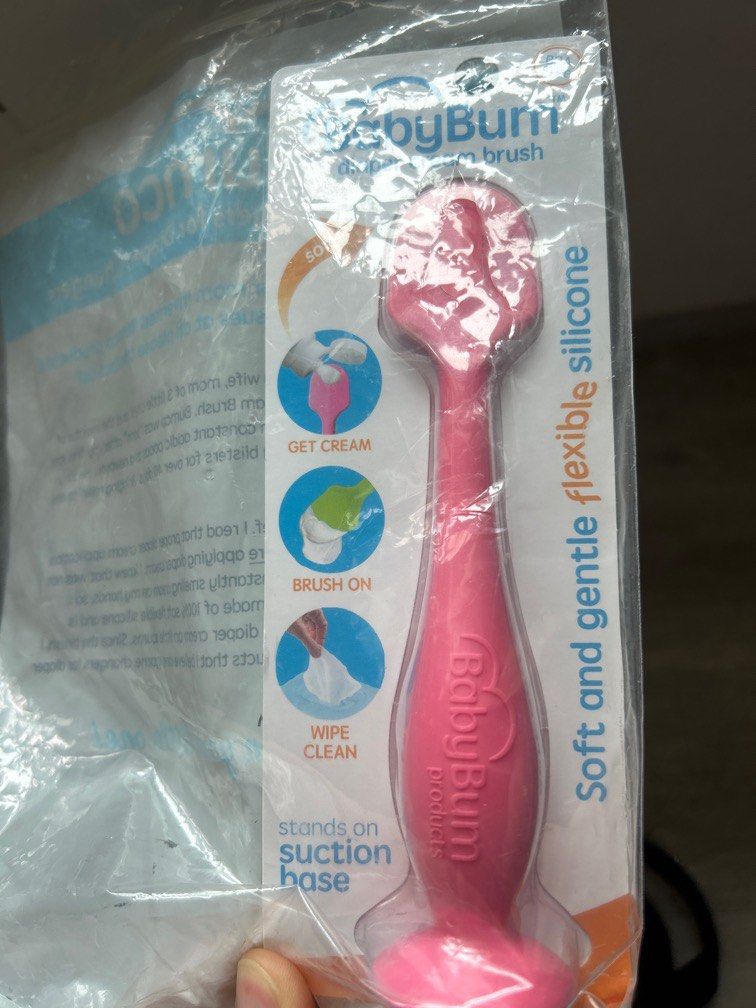 BabyBum Diaper Cream Brush, Babies & Kids, Bathing & Changing, Diapers & Baby Wipes on Carousell