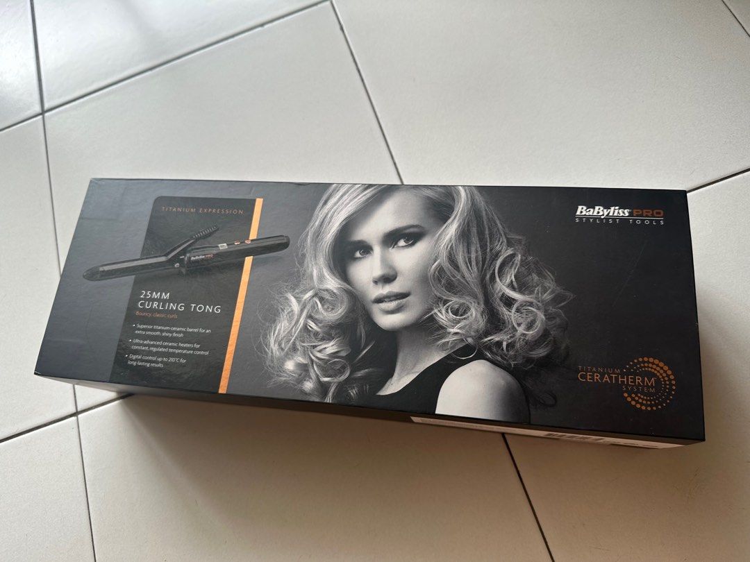 Babyliss 25mm curling outlet tong