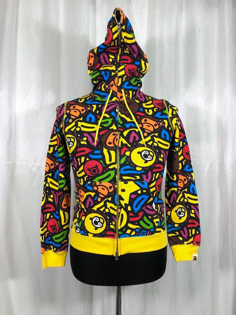 Bathing ape baby milo hoodie hotsell