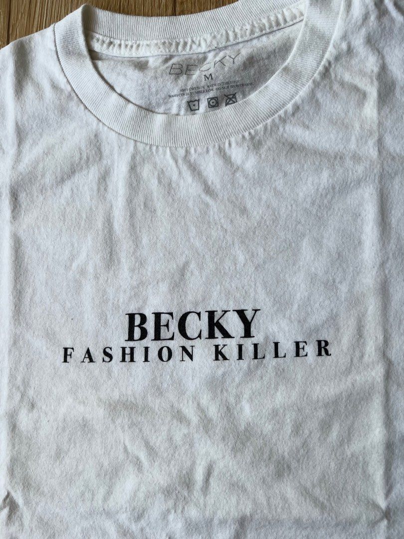Becky Factory 超小眾滑板絕版tee 美國製, 他的時尚, 上身及套裝, T恤