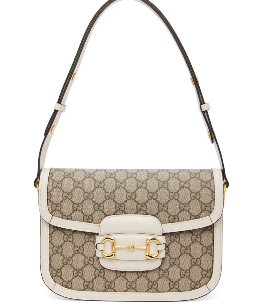 White gucci side bag discount