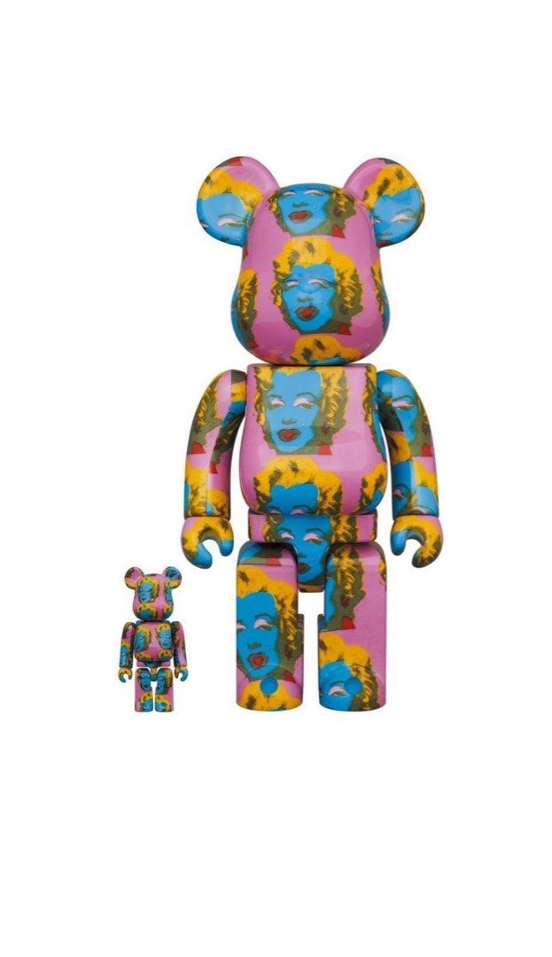 新品 未開封 BE@RBRICK Andy Warhol × JEAN-MICHEL BASQUIAT #4 400