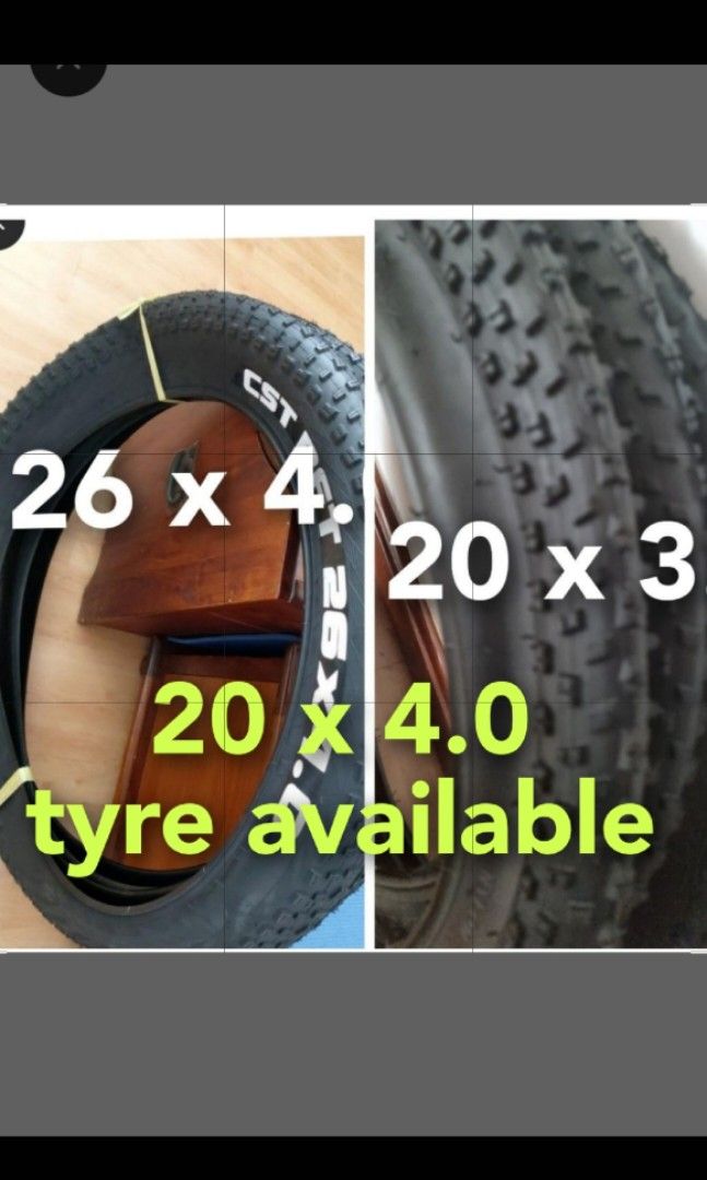 20 x 3 bicycle tube hot sale