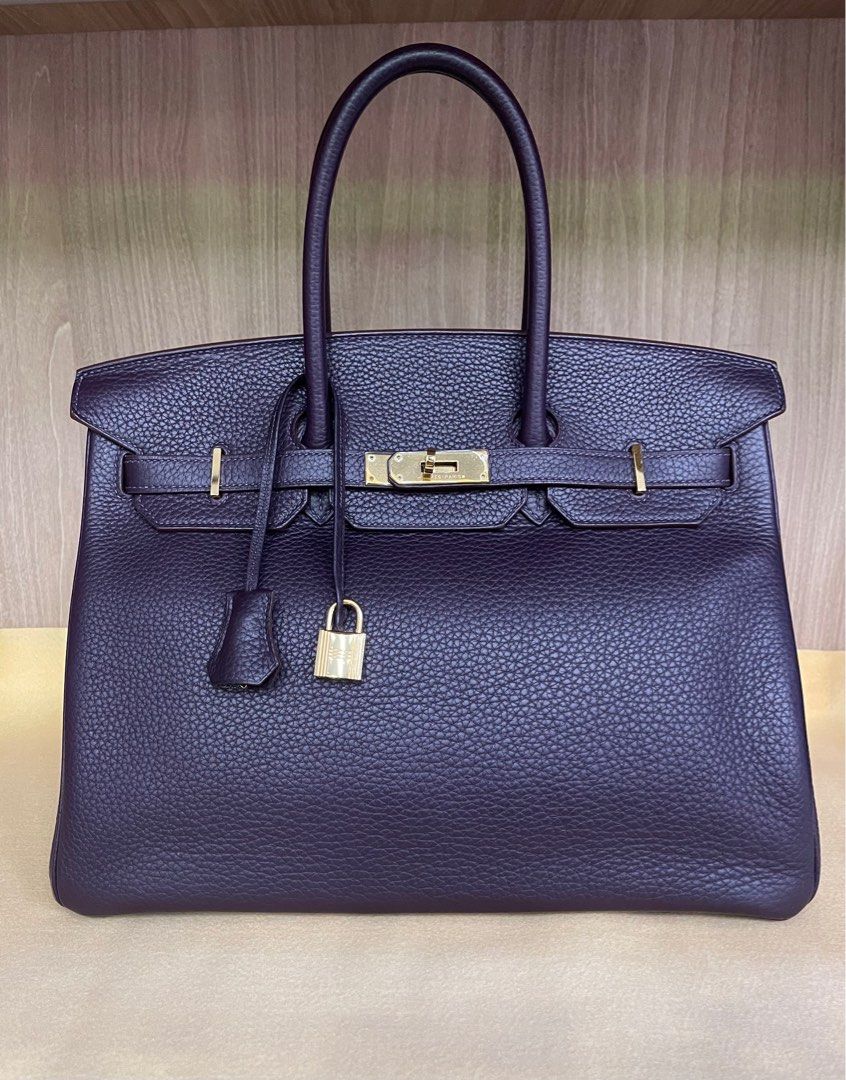 Birkin 35 top gold