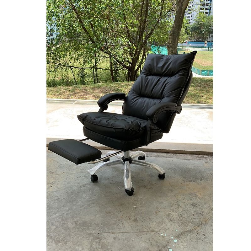Boss chair with leg rest sales